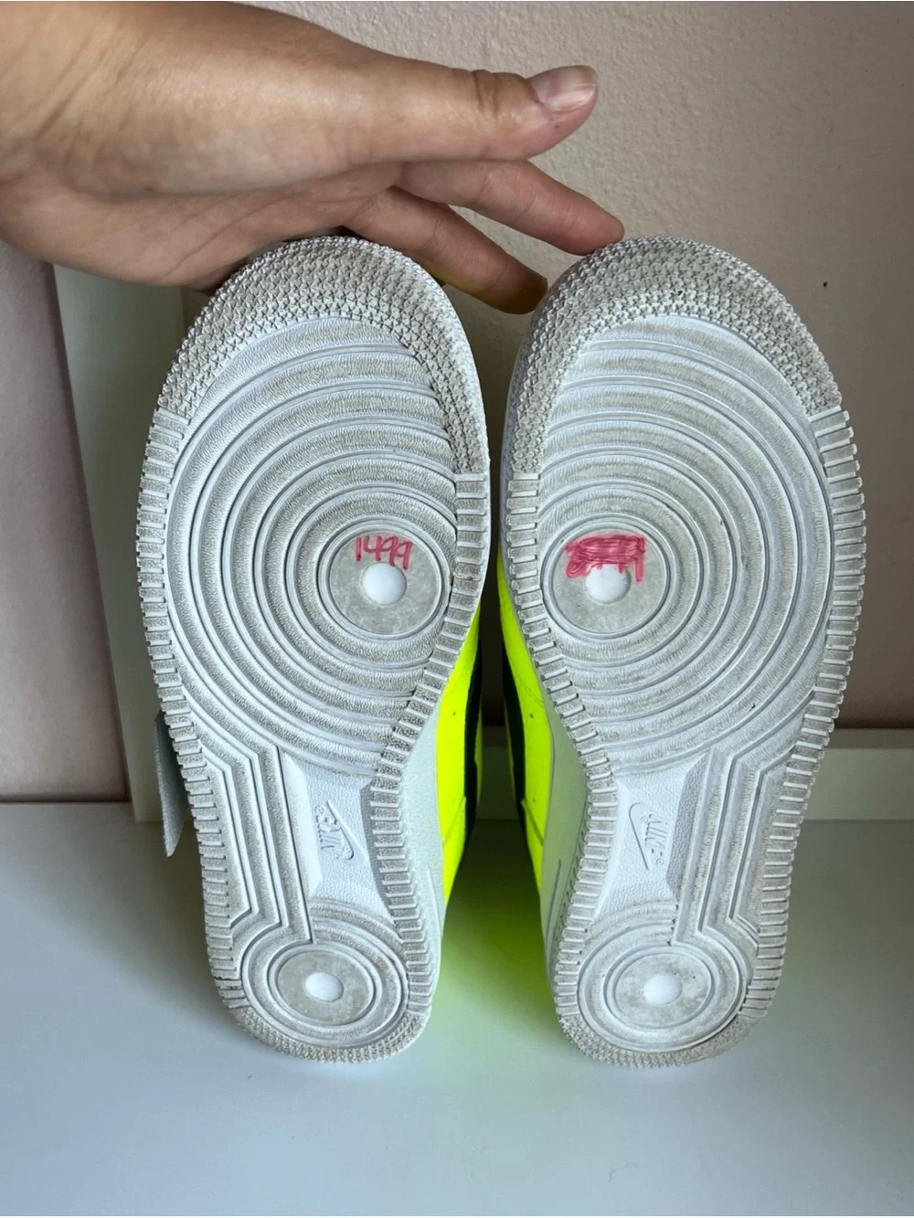 Nike Air Force 1 Utility Volt/Black Hook & Loop Sneakers | Men’s Size 8